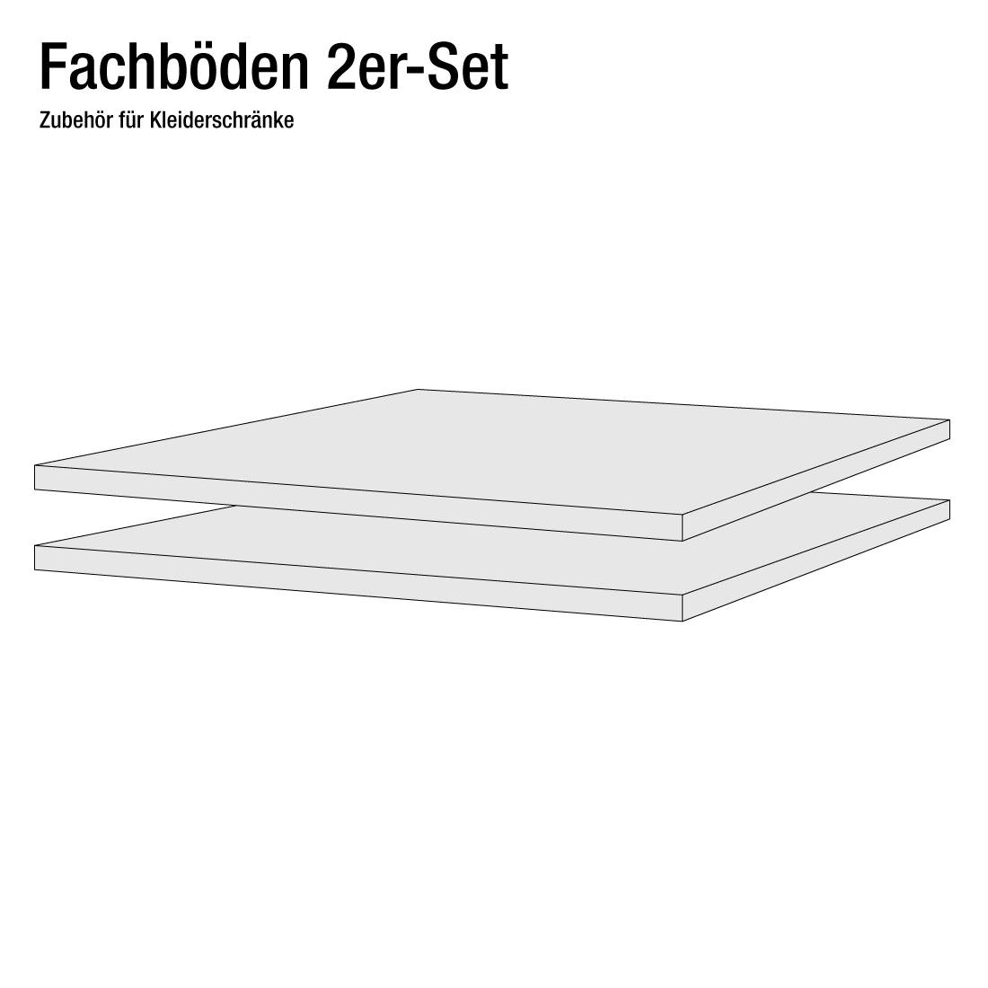 50er Fachboden (2er-Set) - fresh to go
