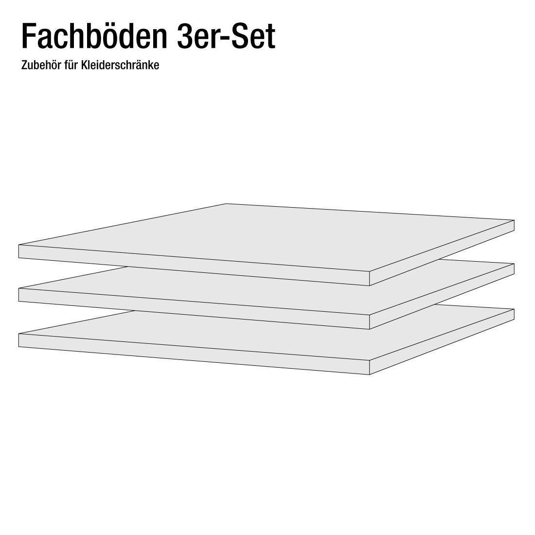 50er Fachboden (3er-Set) – fresh to go